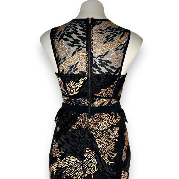 Revolve THREE FLOOR Pine For You Dress Black Maxi Size 4 ($555) Wedding Formal - Picture 10 of 11